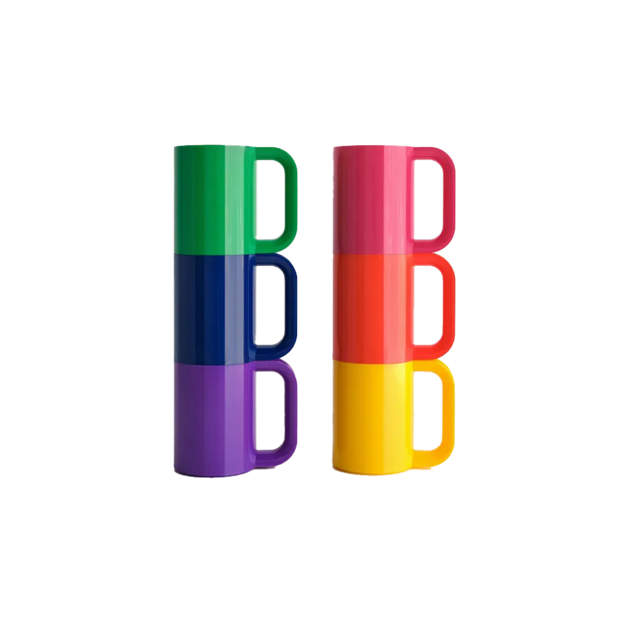 Heller 'Vignelli Rainbow Mug' Set of 6 | Shop One | RIT